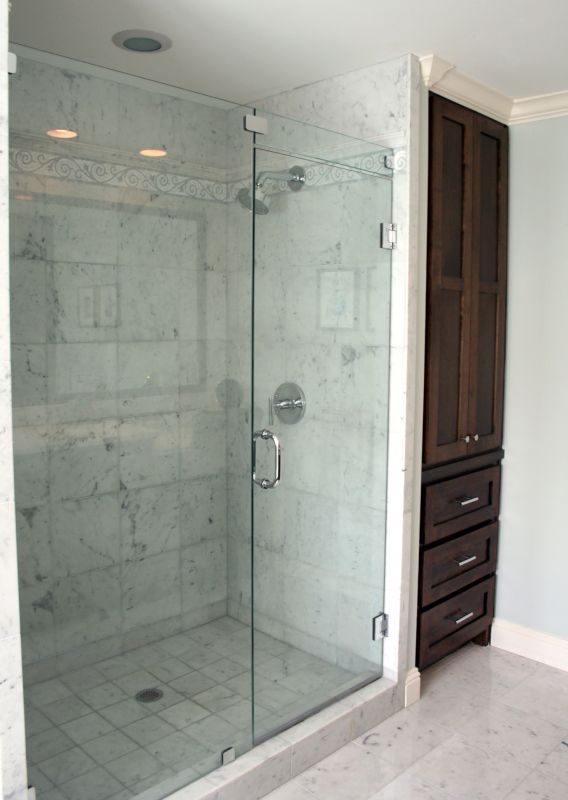 Modern Frameless Glass Shower