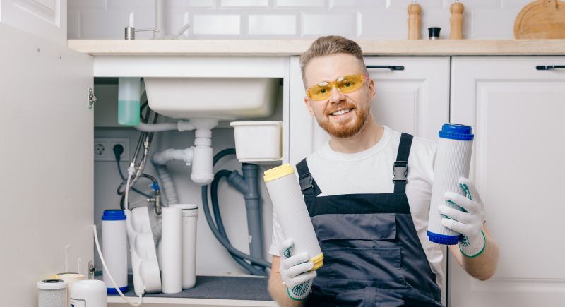 Filter and Resin Bed Setup